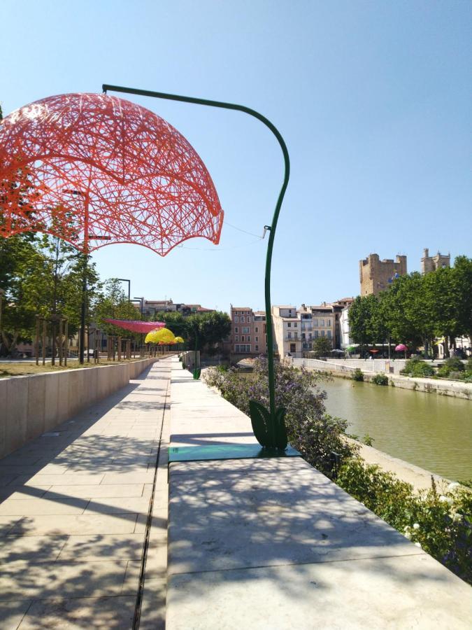Entre Ville Et Canal, Calme Et Central !Gare A 700 M Нарбонна Экстерьер фото